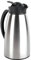 EUROHOME Isolierkanne aus rostfreiem Edelstahl 1 L - Doppelwandige Thermoskanne mit Einhanddeckel - Thermo Edelstahl Kanne mit Glaseinsatz 25 cm - Vielseitige Thermokanne für Kaffee, Tee und mehr