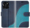 BoxTii Cover per Honor X6A, Custodia in PU Pelle Portafoglio, Magnetica Cover a Libro con Slot per Schede per Honor X6A, Blu