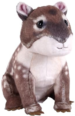 Wild Republic Rainforest Aguti, Plüschtier, 15 cm, Plüschspielzeug, Füllung aus recycelten Wasserflaschen, Paca