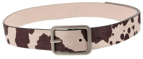 ANDRESLAD Ledergürtel Für Damen Cowgirl-gürtel Im Western-stil Animal-print Passend Für Jeans Und Hosen Stilvoll Und Bequem