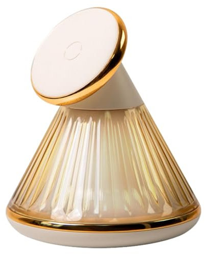 Uhngw Magnetisches kabelloses Ladegerät | Kabellose Tischleuchte | 15 W einstellbare Helligkeit, modernes Tischdesign für Schlafzimmer-Ambiente und Partybeleuchtung