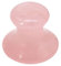 Body Massageger Quarz Gesichtsmassagel natürliche Rosenquarz Guasha Board Gua Sha Rose Quarz Stein Spa Typ Body Massage Tool