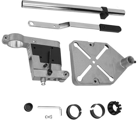 Verstellbares Bohrständer, Standbohrmaschine Bohrmaschinenständer für Handbohrmaschine für 43mm/38mm Bohrmaschinenkragen