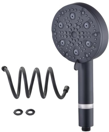 Cabezal de ducha multifunción con 7 ajustes, cabezal de ducha de alta presión, cabezal de ducha purificador de agua para pieles sensibles