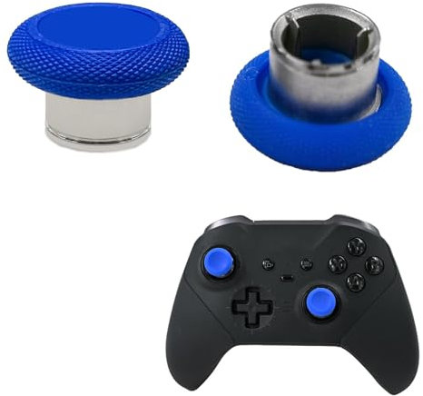 2 Pz Levette corte Elite Series 2 per controller Xbox Elite Series 2, Elite 2 Core, joystick analogici magnetici concavi corti per Xbox Elite Series 2 Core altezza standard, Blu