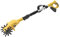Motozappe senza fili, 20 V, mini fresa da giardino con asta telescopica, potente coltivatore senza fili, larghezza di lavoro 10 cm, terreno, apertura solchi, erbacce