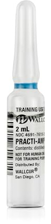 Wallcur Practi 2 mL Glas-Brechampullen, 100er-Pack
