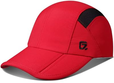 GADIEMKENSD Kids Hat, Foldable Toddler Baseball Cap. Red