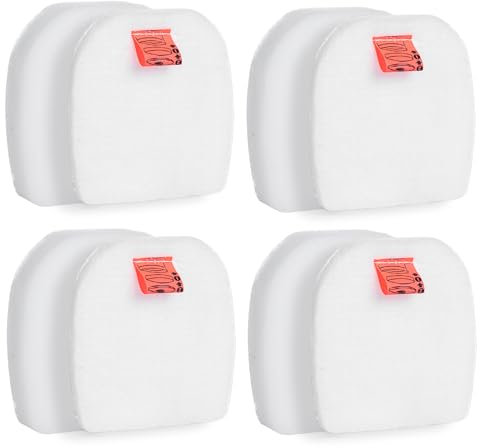 HOUSEMAX 4 Foam & Felt Filters for Shark Stratos Anti Hair Wrap Cordless Stick Vacuum Cleaner IZ400 IZ420 IZ400UK IZ400UKT IZ400UKTBK IZ420UKT