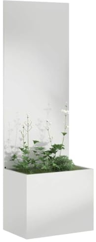 vidaXL Garten Sichtschutz-Leinwand Silber 50 x 32 x 150 cm