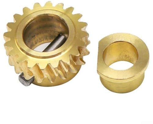 Ingranaggio a vite senza fine della coclea dello spazzaneve per Ariens ST824 924050 52402600 52422700 524026 924082 Ingranaggio a vite senza fine della coclea, costruzione in rame resistente all'usura