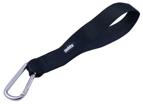 Nobby Sicherheitsgurt u. Kurzführer schwarz 38 mm x 30 cm
