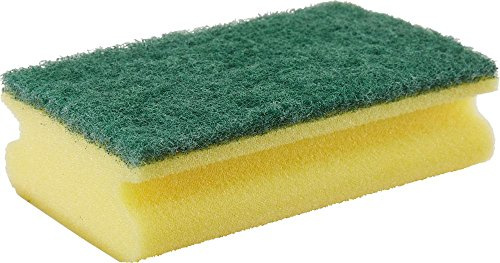 WerkzeugHERO Scheuerschwamm gelb 9x7x4,5cm (Inh.30 Stück)