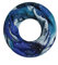 Majea Damen Loop Schal Schlauchschal Halstuch (880023) (blau 5)