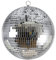 p'tit clown - 71198 - Discokugel – Ø 30 cm – unverzichtbar für Ihre Disco-Partys – Polystyrol – Silber