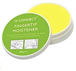 Humedecedor de yemas de dedos q-connect para pasar paginas y contar billetes envase de 20 ml - Mojasellos -