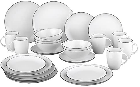 Kombiservice 24-tlg. Black Star HTI living