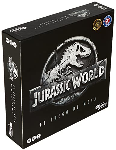 Just Games Park Jurassic World Offizielles Brettspiel, Farbe (01859), für 2 bis 6 Spieler, empfohlenes Alter ab 12 Jahren
