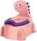 Potty Toilet Potties Training Chair Baby Kids Boys Girls Toddler Dinosaur Urinal Pot Comfortable Children 1-6 Year Old Childrens Infant Toilets Toddlers Animal Pottie with Lid Back Pottys Trainer Pink