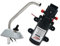 Sostituzione della pompa dell'acqua elettrica Riloer 12V, pompa dell'acqua autoadescante 35PSI con rubinetto, portatile universale per camper marino
