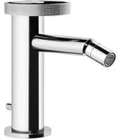 Gessi Anello, Bidet-Einhebelmischer, mit Ablaufgarnitur, Ausladung 113mm, 63307, Farbe: Messing Antik