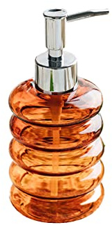 GIFTZS Nachfüllbarer Küchen-Badezimmer-Seifenspender aus Glas mit Anti-Rost-Pumpe, auslaufsicherer Handseifenspender für Make-up-Seife, ist EIN Geschenk Flüssigseife