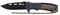 Fox Outdoor Klappmesser Einhand Blackrope mit Feuerstarter (camorope)