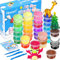 Grehge ay, 36 Colors Ultra Light Modelling Clay, Non-toxic Air Drying Clay for Kid, with 3 Clay Tools & Guidebook, Arts and Crafts Kits for Kids Boys Girls Toys