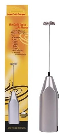 Milk Hand Mixer Mini Whisk Electric Whipper Handheld Beater Coffee Stirrer - Useful and Practical