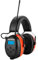 PROHEAR 033A - Protectores Auditivos Bluetooth 5.3, con DAB,Radio FM, Protector Orejeros USB-C Cascos Insonorizacion para Estudiar Césped Talleres Carpinteros Soldadura,SNR 31dB Naranja