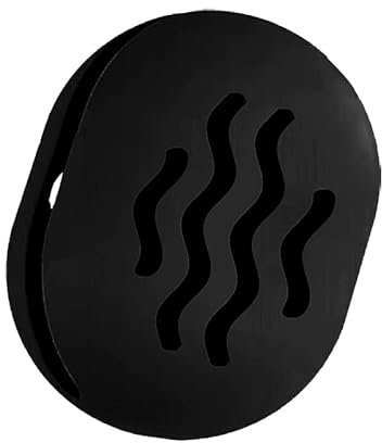 TIKIUKI Porte-éponge de Maquillage, étui en Silicone incassable pour éponge de Maquillage, étui Respirant pour éponge de Maquillage, Convient pour Les Affaires ou Les Voyages (Noir)