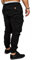 Générique Black Cargo Pants Women Survêtement Homme Pantalon Treillis Homme Jogging Hommes Outdoor Clothing Black Cargo Pants Men Pantalon De Travail Homme Stretch Pantalon Homme Chino Noir L