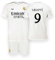 Real Madrid - Maillot et Pantalon Domicile Saison 24/25, Mbappé, 14 Ans, Réplique Avec Licence Officielle