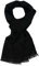 ASFWAGQ Herren Schal Herbst Winter Weich Baumwolle Warm Lange Scarf Fleece Schal (schwarz)