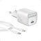Enchufe USB-C de 30 W, Cargador GAN Compacto Anker Zolo - Control de Temperatura Mejorado, Diseño Pequeño y Carga 3 Veces Más Rápida, Compatible con iPhone, iPad, Samsung, Pixel y Más