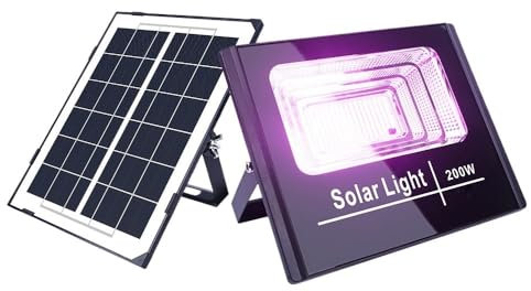 UHEAL Grow Lights, Plants Light 200W Led Solar Grow Light IP66 Phyto Lamp, Full Spectrum Bulb Hydroponic Lamp Greenhouse Flower Seed Grow Tent,for Indoor Growth