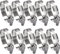 10 Pcs Hose Clamps with Adjustable Handle, Stainless Steel Clips, Hose Clips, 10-16mm Adjustable Drive Hose Pipe Clamps Pipe Clips for Flexible Gas Petrol Fuel Line (10-16)