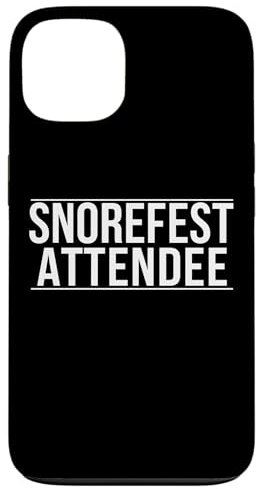 Snorefest Attendee Team Event Corporate Conference Work Case for iPhone 13