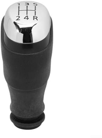 Puupaa Pomo de palanca de cambios de 5 velocidades, ABS para Renault Clio 4 IV MK4 2012-2019, perilla de palanca de cambios de coche