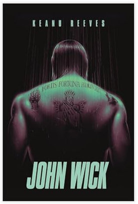 qdfaec John Wick Poster auf Leinwand, Schlafzimmer, Dekoration, Landschaft, Büro, Raumdekoration, Geschenk, 30 x 45 cm