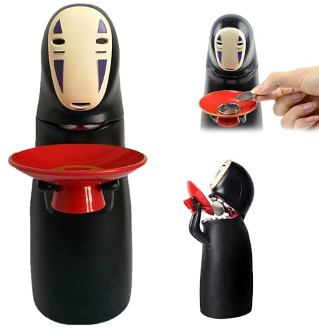 LYPPUL Spardose, Anime Kawaii MüNzen Spardose, Cartoon-Sparschwein, spardosen für Kinder Sparschwein, Digitale spardose mit Soundeffekten, Automatische Münzbank Geschenk für Kinder, Erwachsene