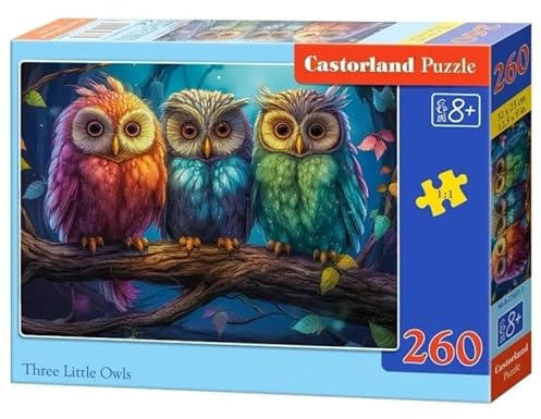 Puzzle 260 Three Little Owls CASTOR