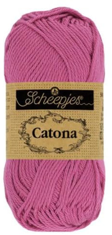 Scheepjes - Scheepjes Catona 251 Garden Rose Yarn - 1x50g