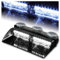 Anzene Lot de 16 LED haute intensité pour application de l'ordre - Lumières stroboscopiques d'avertissement d'urgence - 18 modes