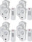 Brennenstuhl Comfort-Line Funkschalt-Set RC CE1 3001 NEU (4, Neue Version | weiß)