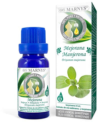 MARNYS Aceite Esencial Mejorana 100% Puro Quimiotipado 15ml