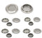 Anyasen lüftungsgitter rund edelstahl lüftungsgitter rund edelstahl edelstahl lüftungsgitter lüftungsgitter rund lüftungsgitter 20 Stueck (53mm)