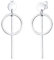 Elli Ohrringe Damen Ohrhänger Geo Kreis Basic Minimal Cool in 925 Sterling Silber