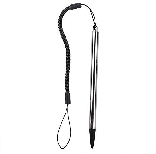 Digitaler Touchscreen Stift,Spring Rope Active Stylus Pen,Universeller kapazitiver Stylus für POS, PDA, Industrie PC, Auto Navigationsgerät,MP4, MP5, Schreibtafeln (Silber)