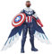 Hasbro Avengers Titan Hero Capitan America, action figure di Captain America da 30 cm, include ali, per bambini dai 4 anni in su